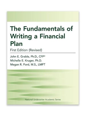 cover image of The Fundamentals of Writing a Financial Plan (Revised)